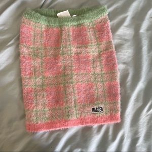 Ragged Priest fuzzy mini skirt size M